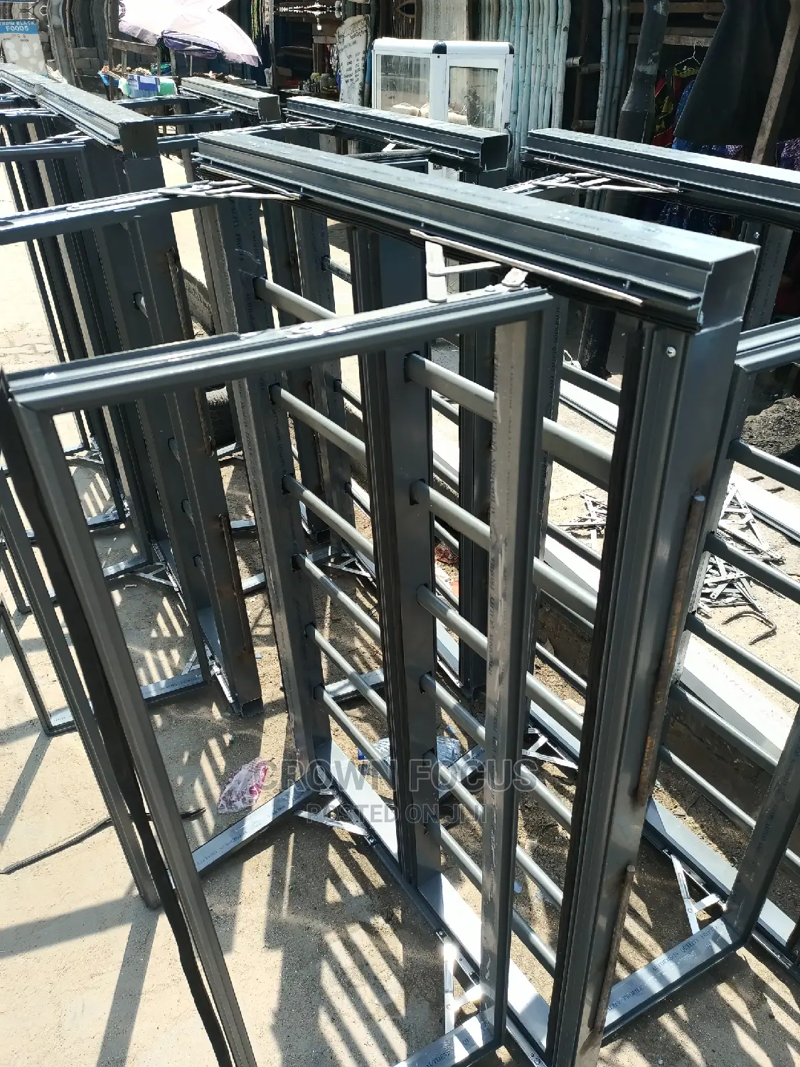 Complete Aluminium Glass Window and Toilet Doors
