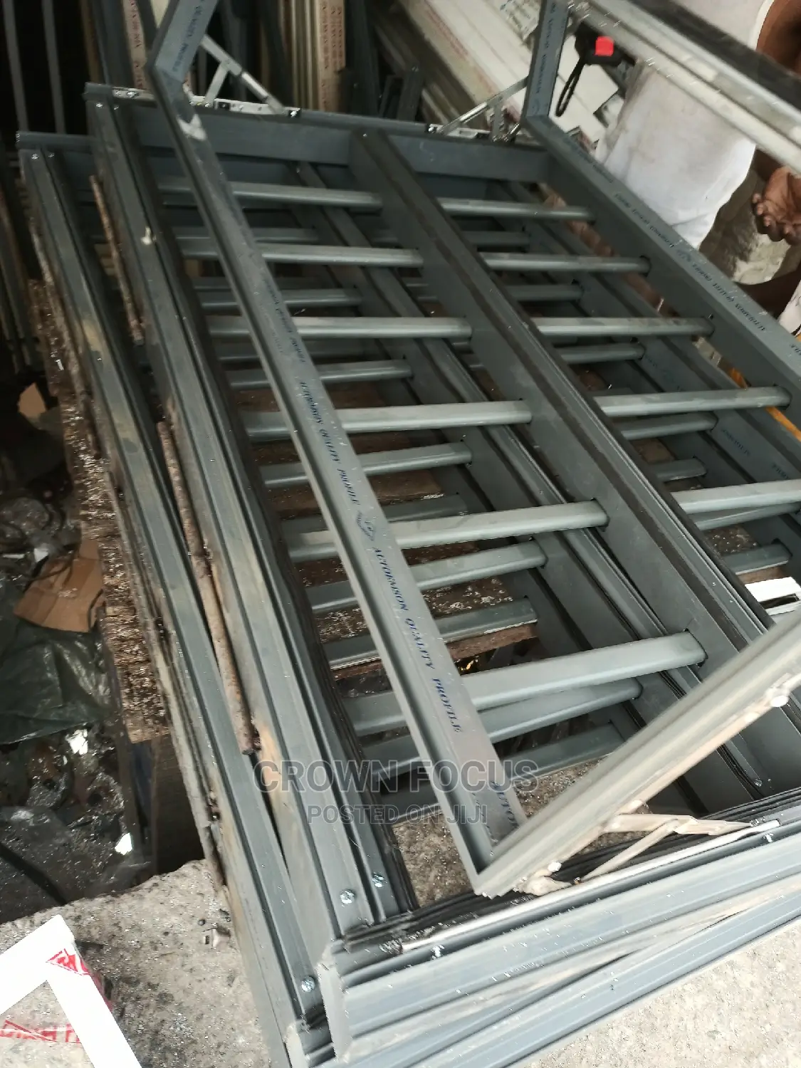 Complete Aluminium Glass Window and Toilet Doors