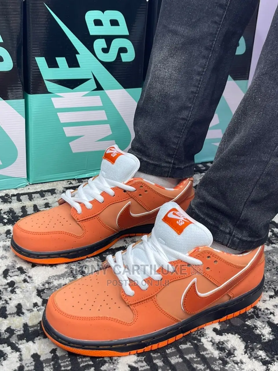 CNCPTS X Nike SB Dunk Low “Orange Lobster  MEN - WOMEN