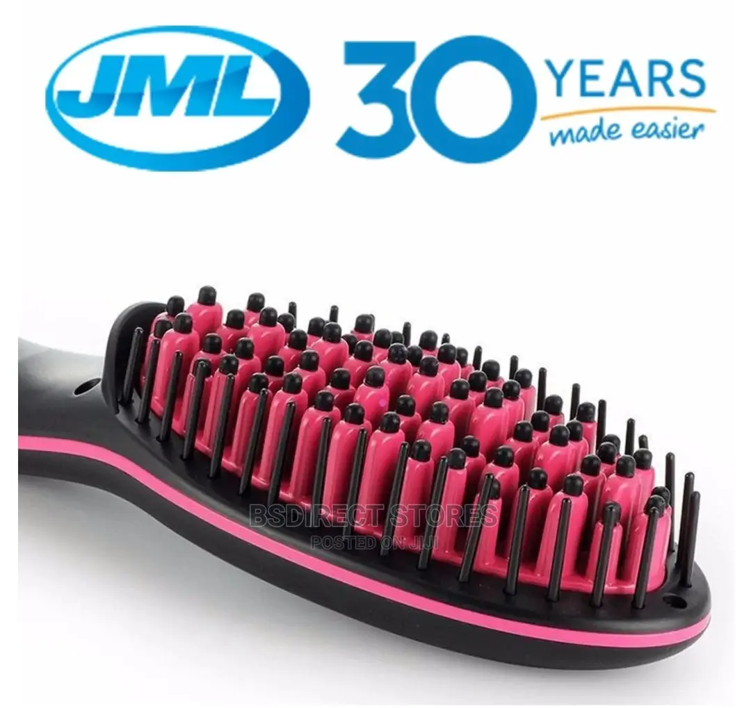 JML Simply Straight Ceramic Heat Hair Straightening Brush