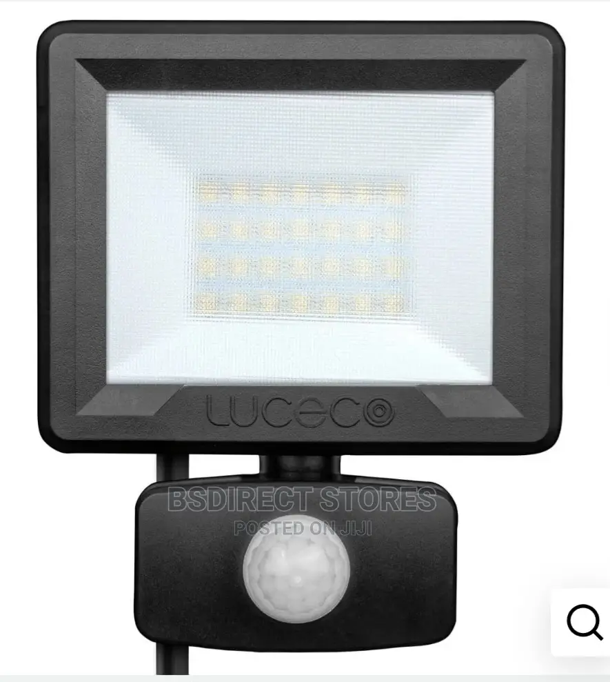 Luceco Slimline 50W LED Floodlight With PIR Motion Sensor