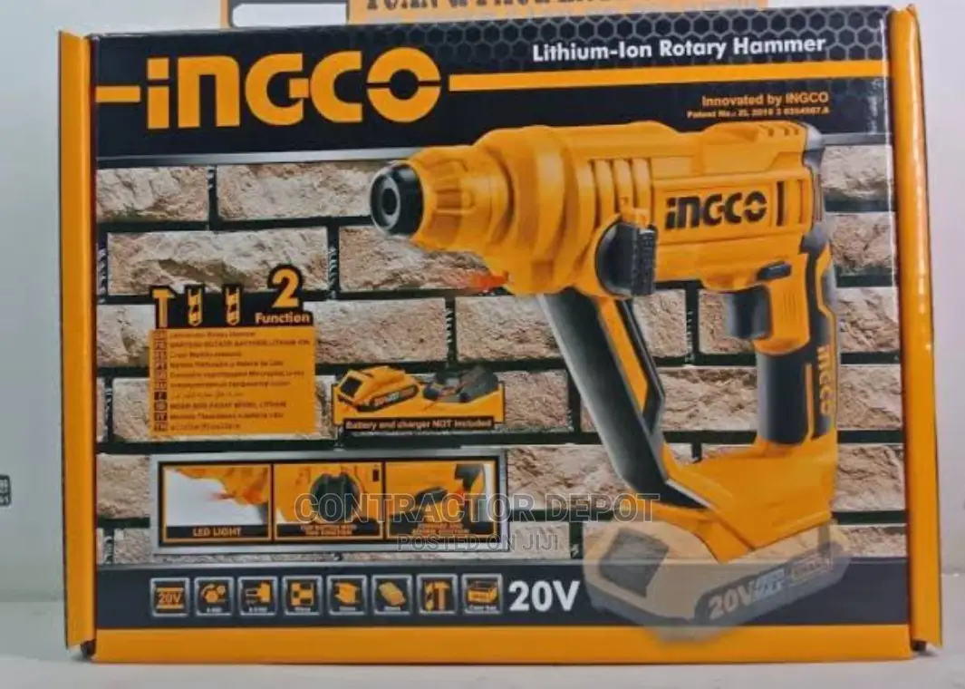 Rotary Hammer 20V Li-Ion Ingco Crhli1601 Set