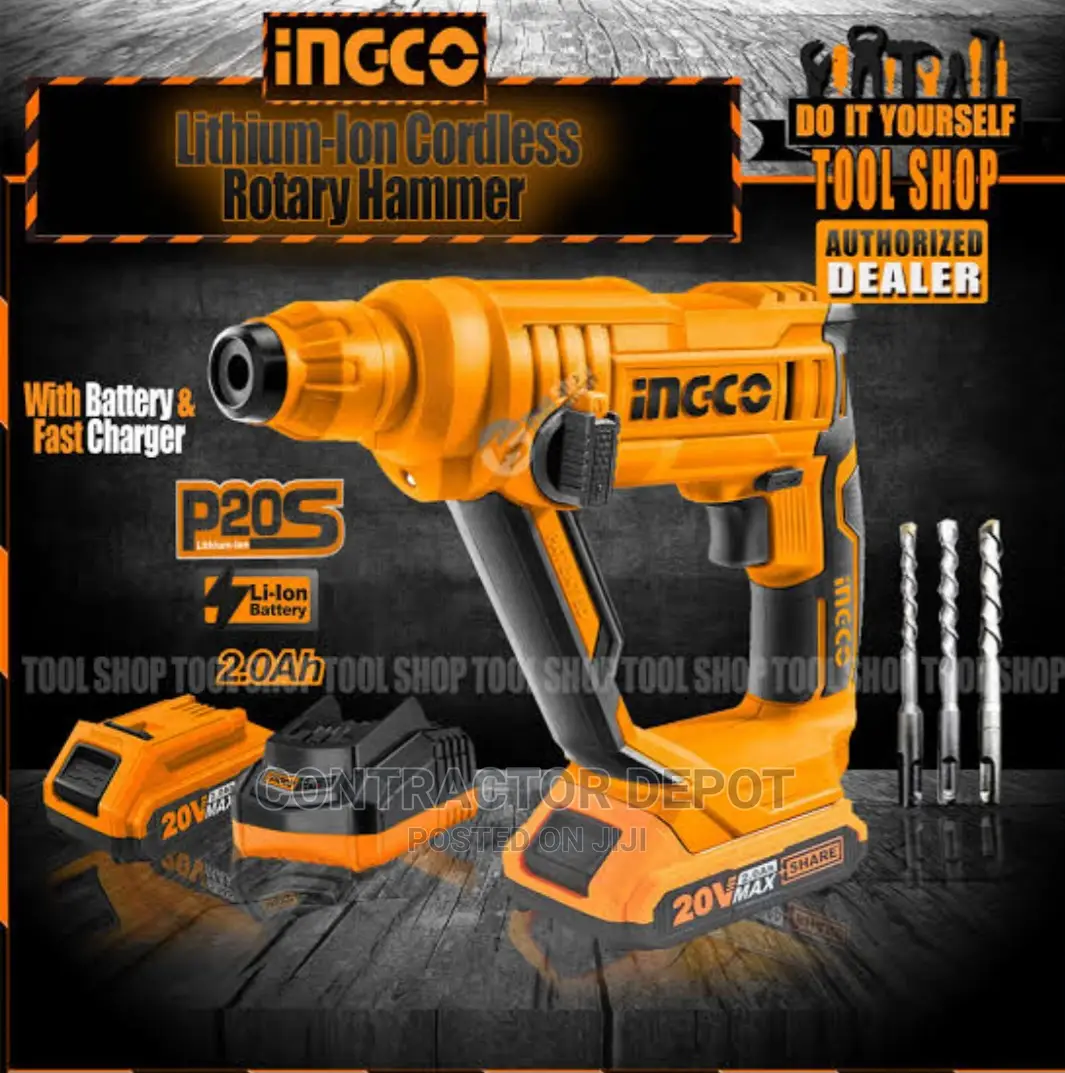 Rotary Hammer 20V Li-Ion Ingco Crhli1601 Set