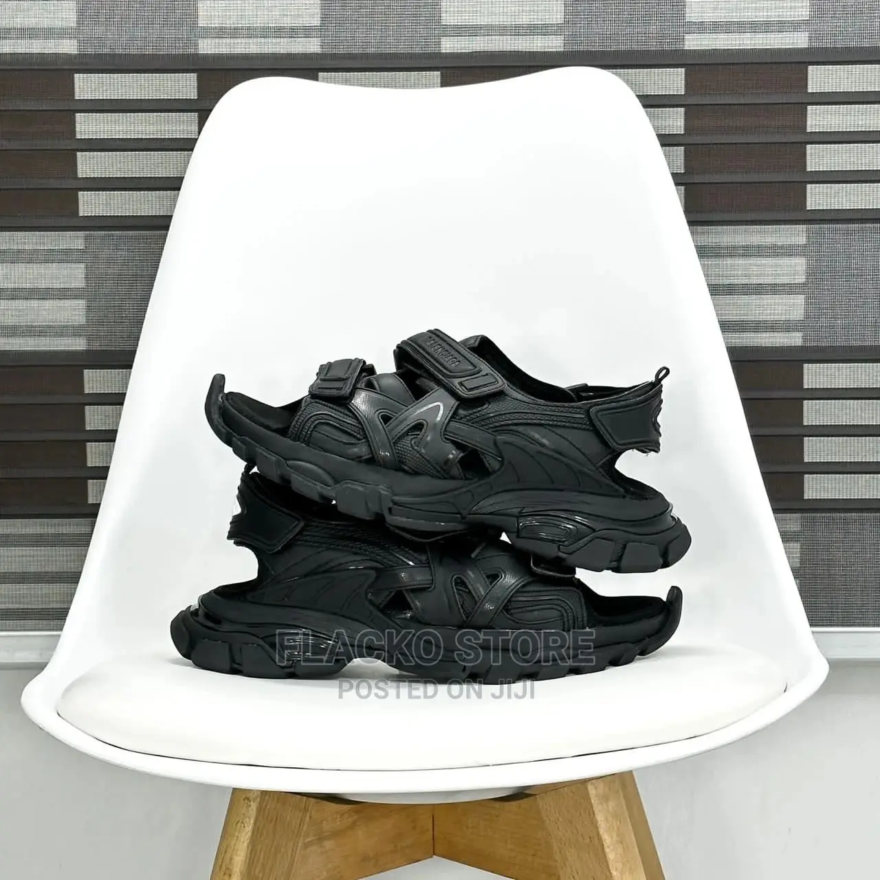Original Balenciaga Track Touch-Strap Sandals Available