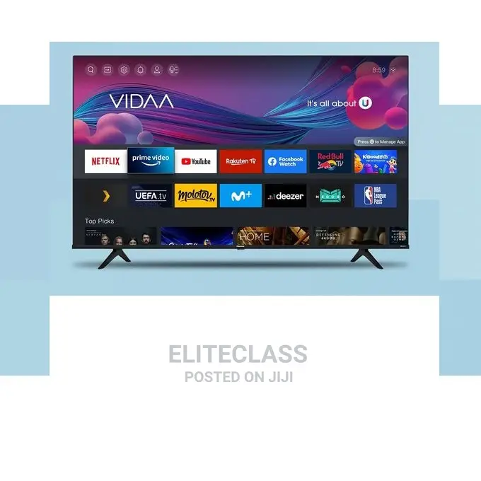 A6 55'' Hisense Original Smart Tv| Ultra HD