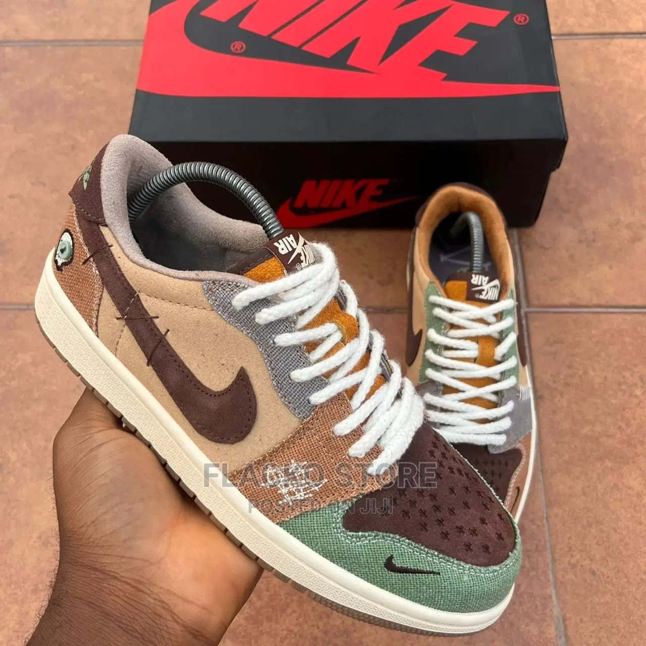 Original Air Jordan 1 Low Og X Zion Williamson Sneakers
