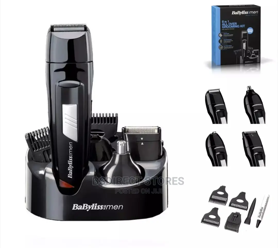 Babyliss 8-in-1 All Over Cordless Rechargeable Grooming Kit