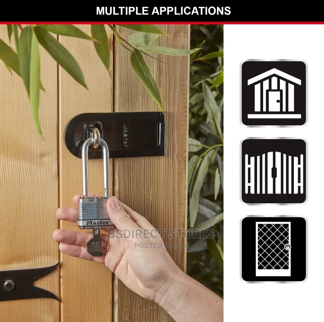 Masterlock M1EURTRILH Heavy Duty 3x Padlocks Laminated Steel