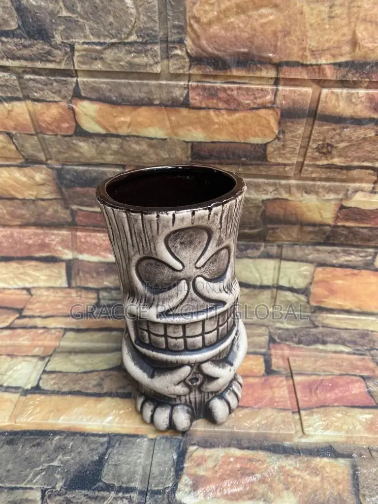 Ceramic Tiki Mug