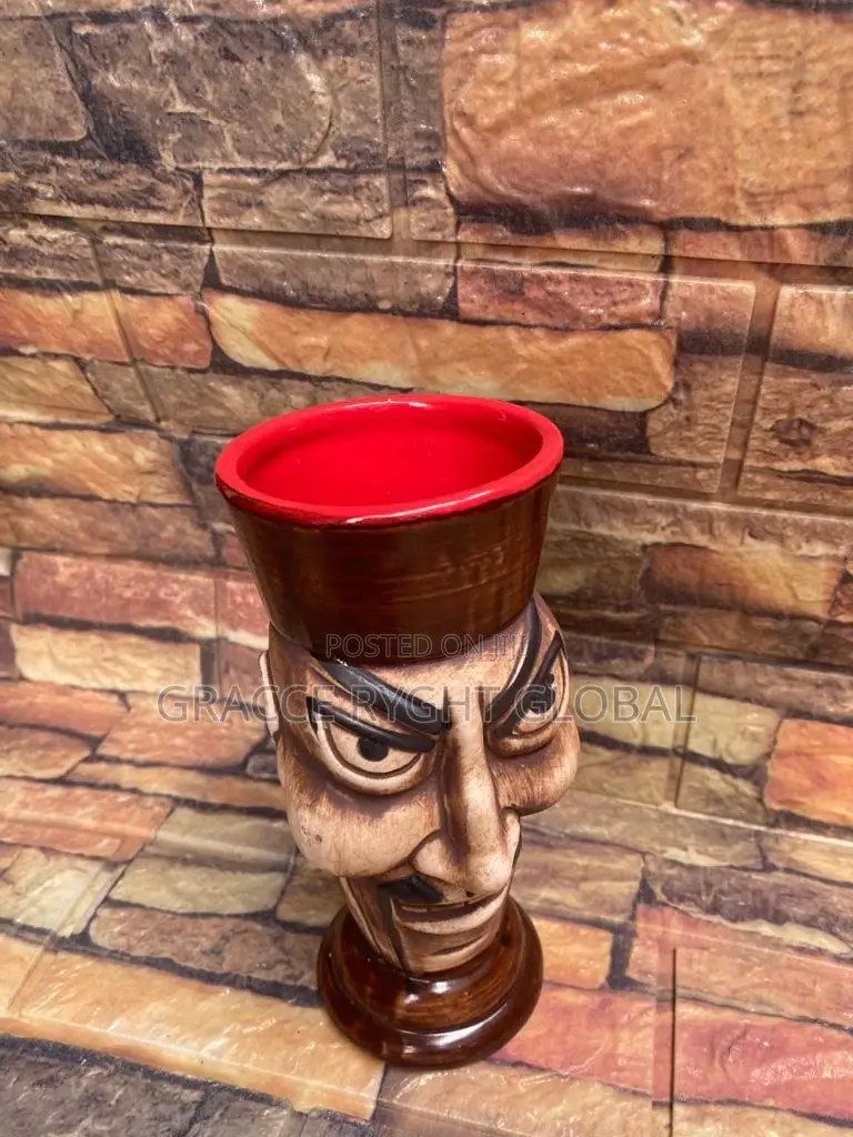 Ceramic Tiki Mug