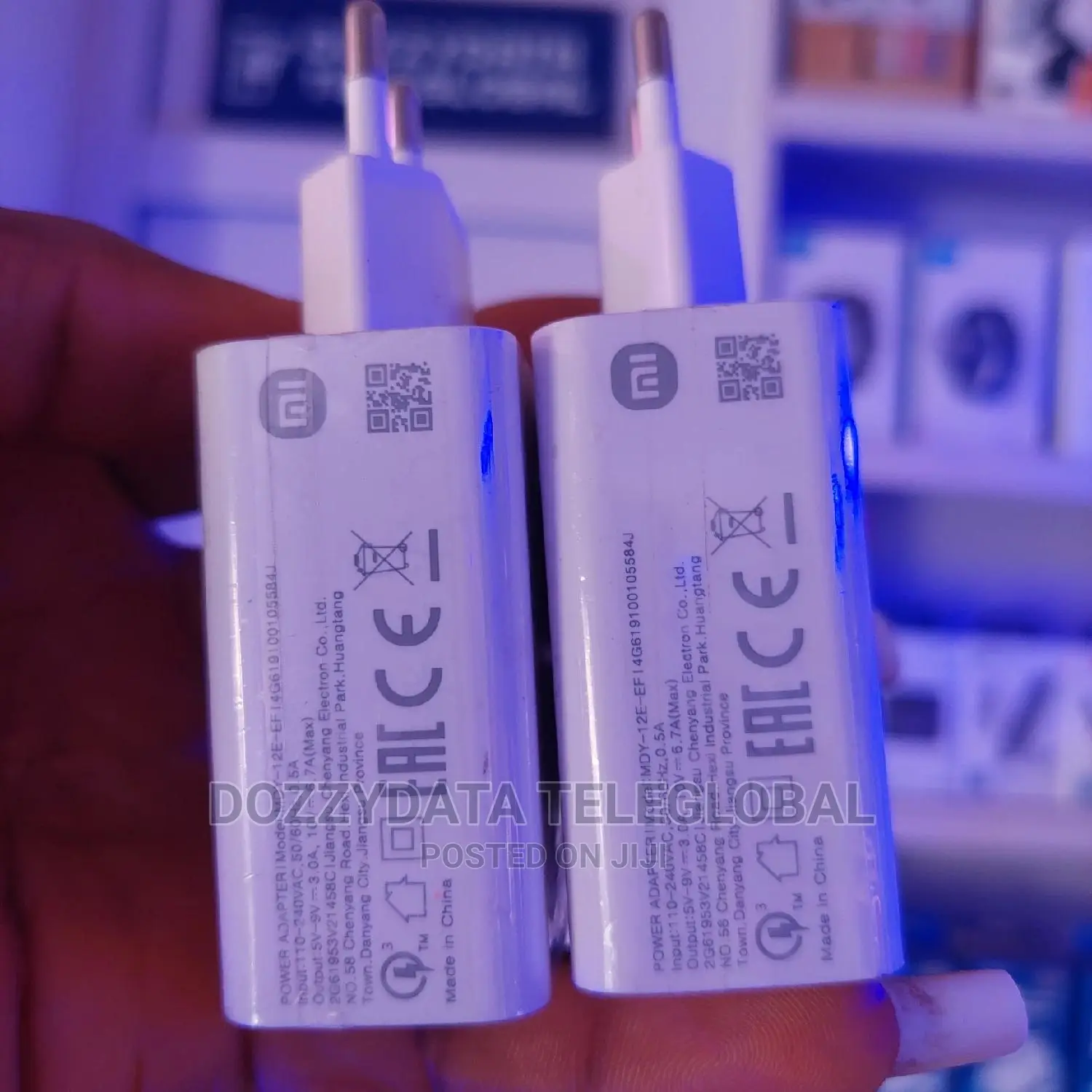 Genuine 67W Turbo Fast Charger With Type-C Cable