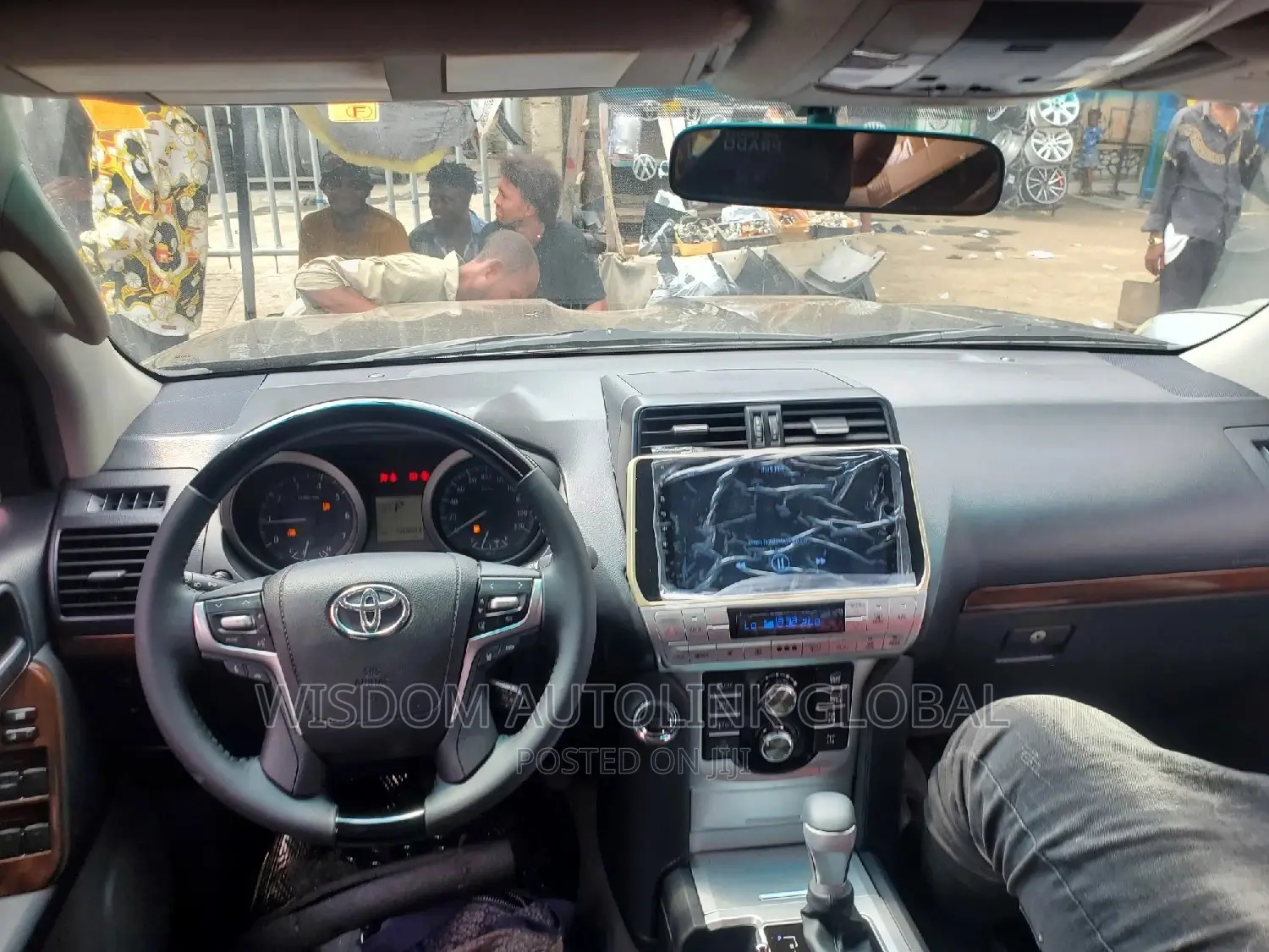 Complete Consoles,Android And Steering Wheel Prado 2018-2022