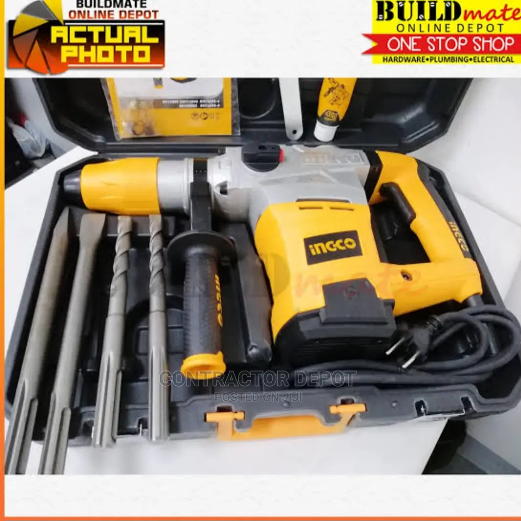 Ingco Rotary Hammer Chipping Gun Sds Max 1600W Rh16008