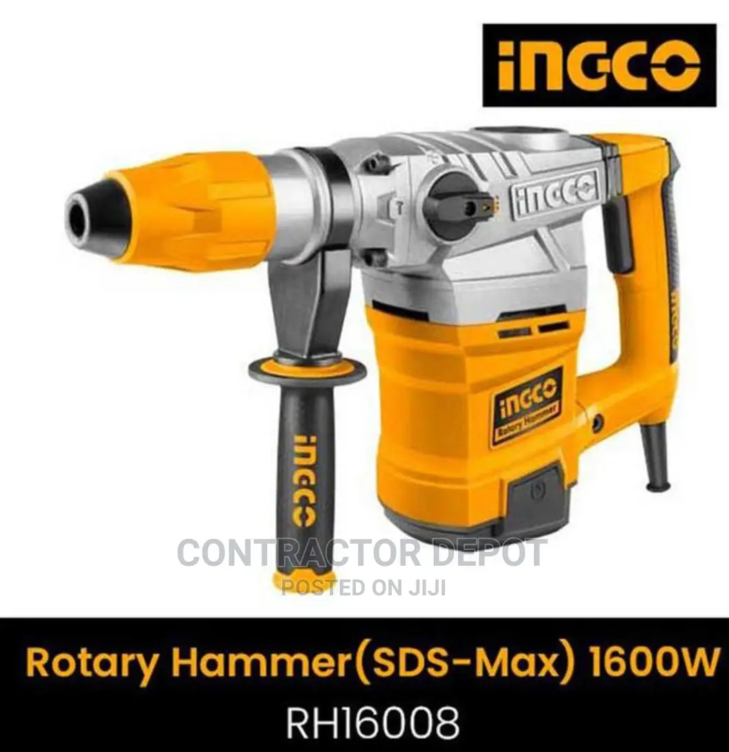 Ingco Rotary Hammer Chipping Gun Sds Max 1600W Rh16008
