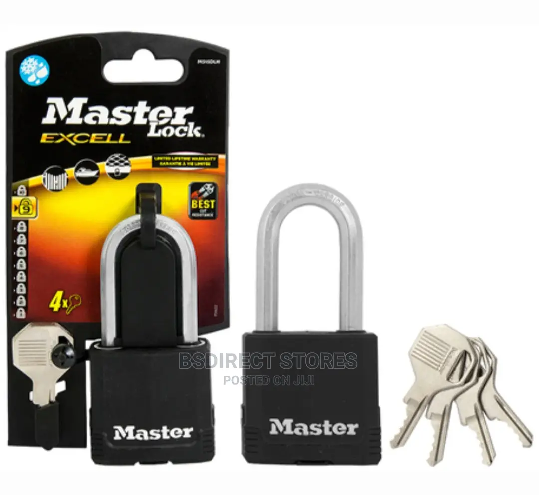 Master Lock Heavy Duty Laminated Steel Large Padlock 54mm