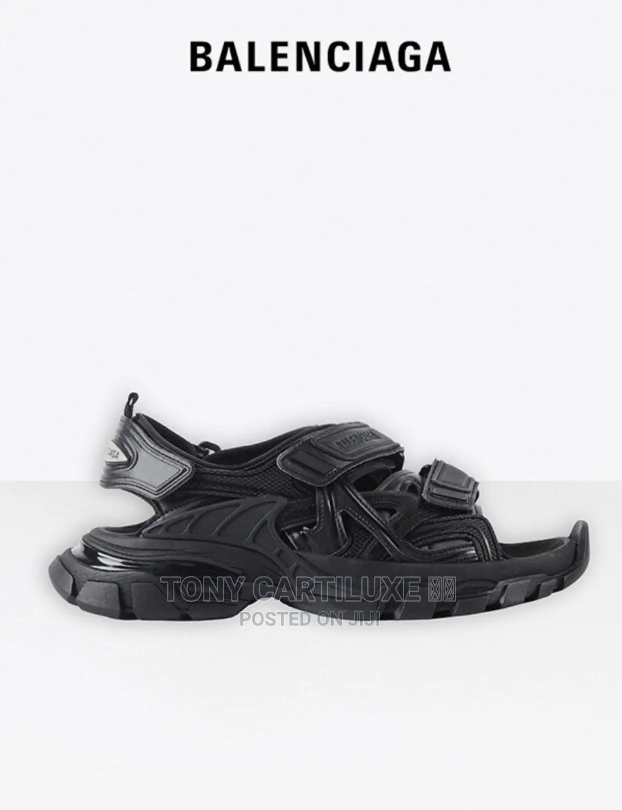 Balenciaga High Track Tactical Lúxury Sandals Men Women