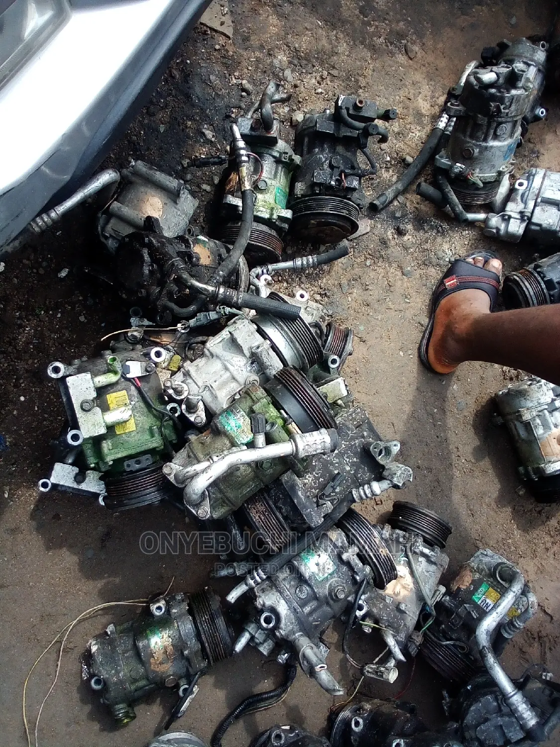 We Have All Kind of AC Compressor and Condenser for Kia