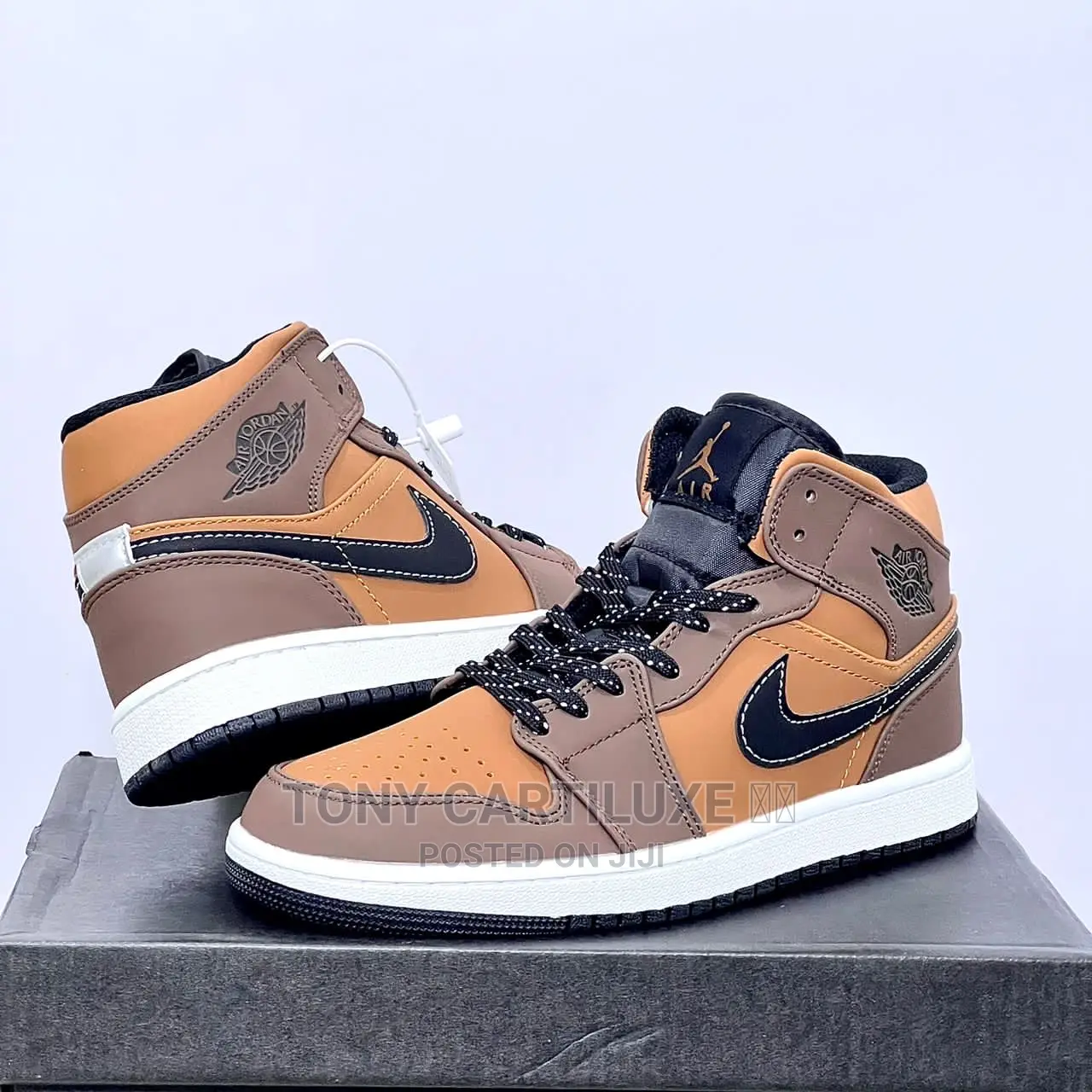 *Nike Air Jordan 1 Mid “Dark Chocolate MEN WOMEN