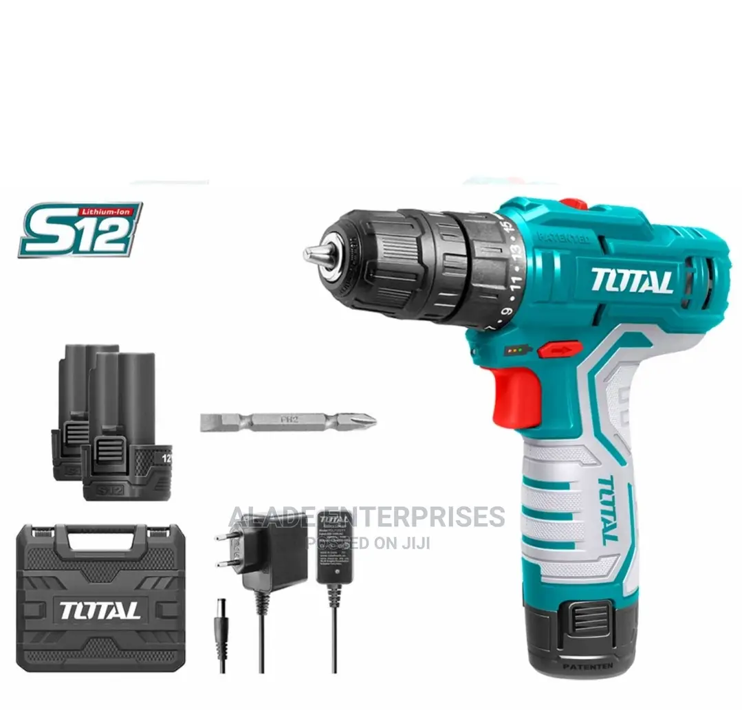 Total Li-Ion Cordless Drill 12V S12 Series