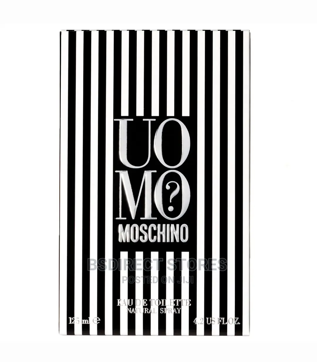 Moschino Uomo Eau DE Toilette Spray for Men 4.2 Oz / 125 Ml