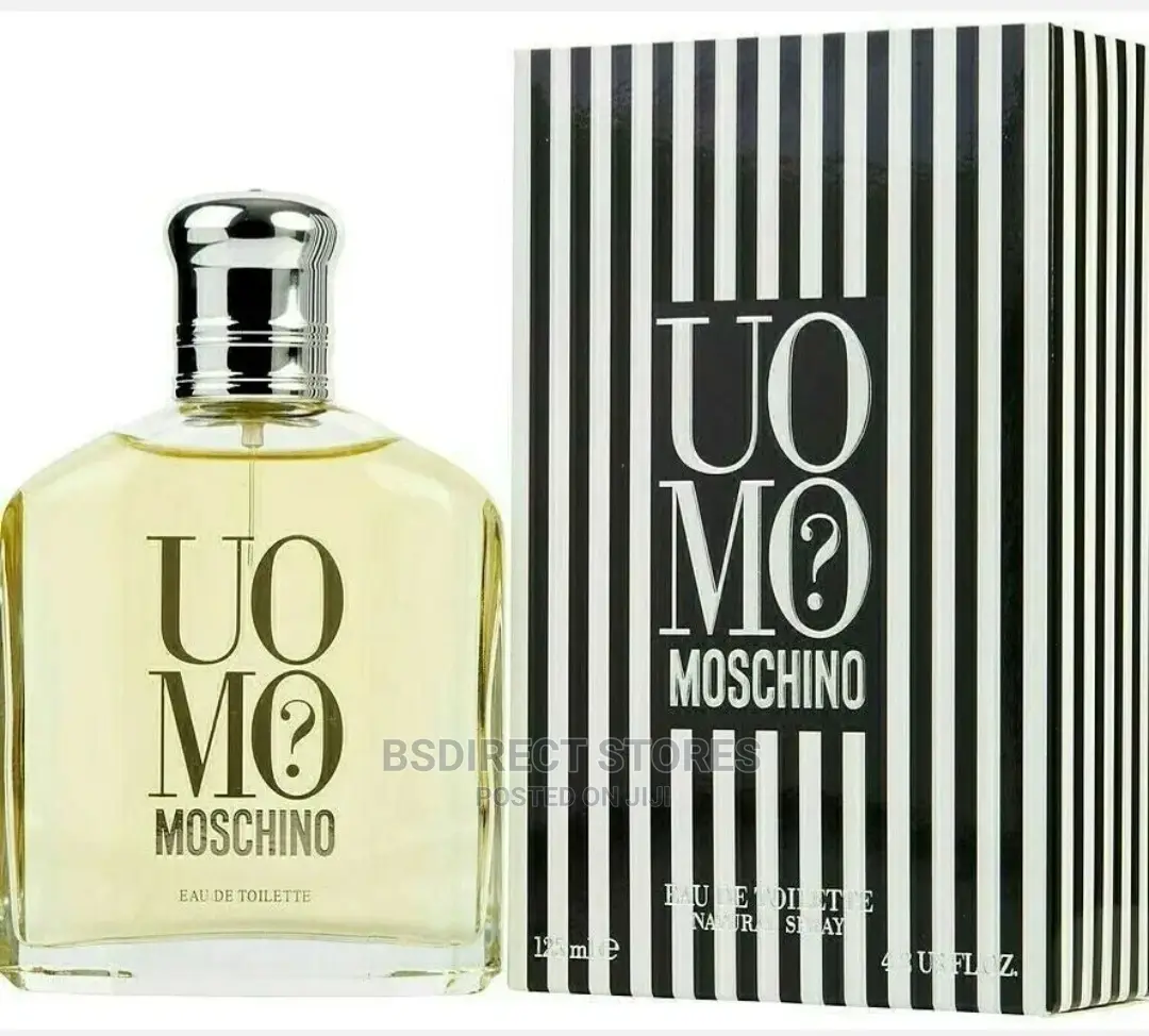 Moschino Uomo Eau DE Toilette Spray for Men 4.2 Oz / 125 Ml