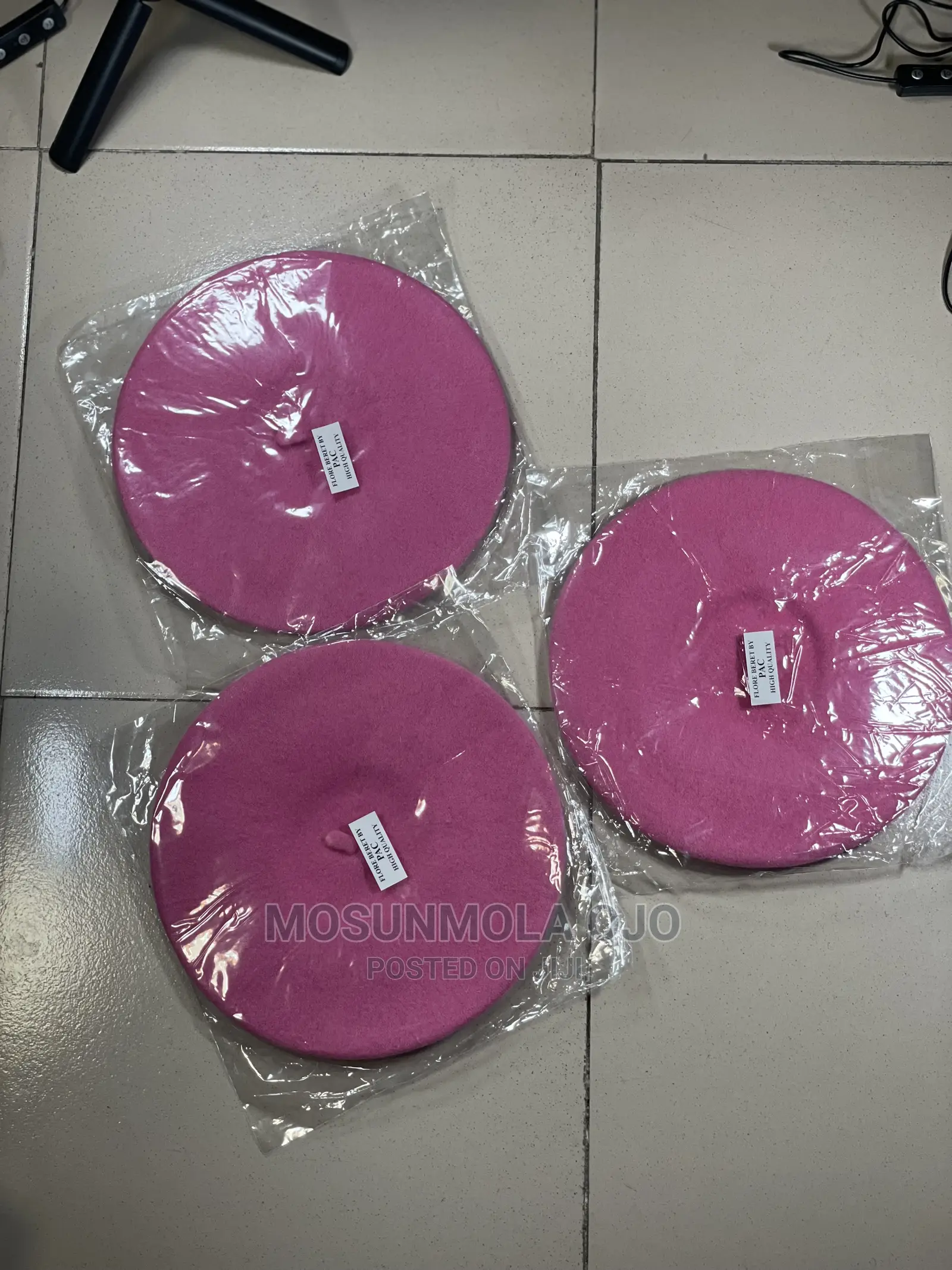 Original Big Size Pink Beret