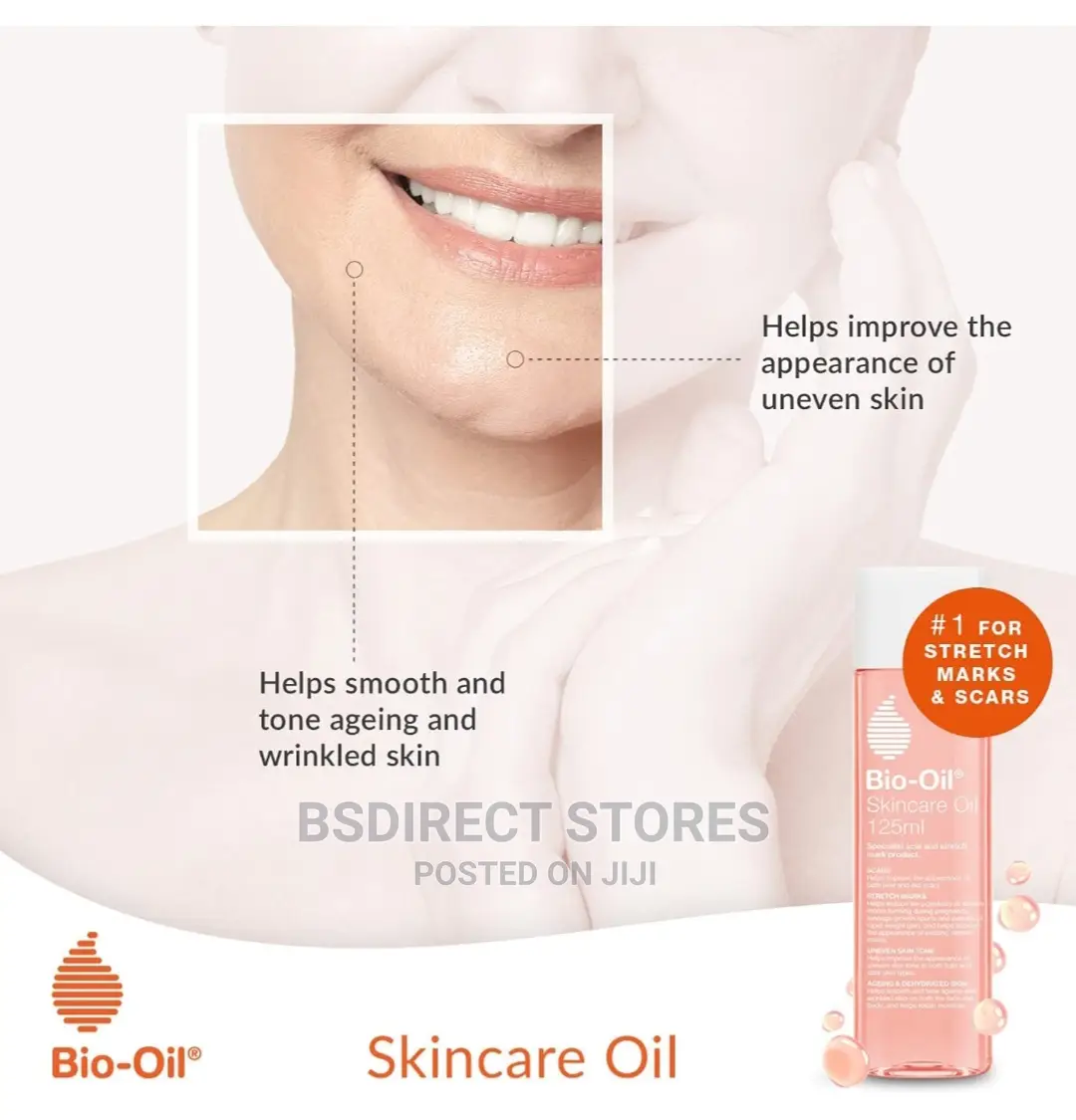 Bio- Oil 60ml for Scars, Stretch Marks and Uneven Skin Tone