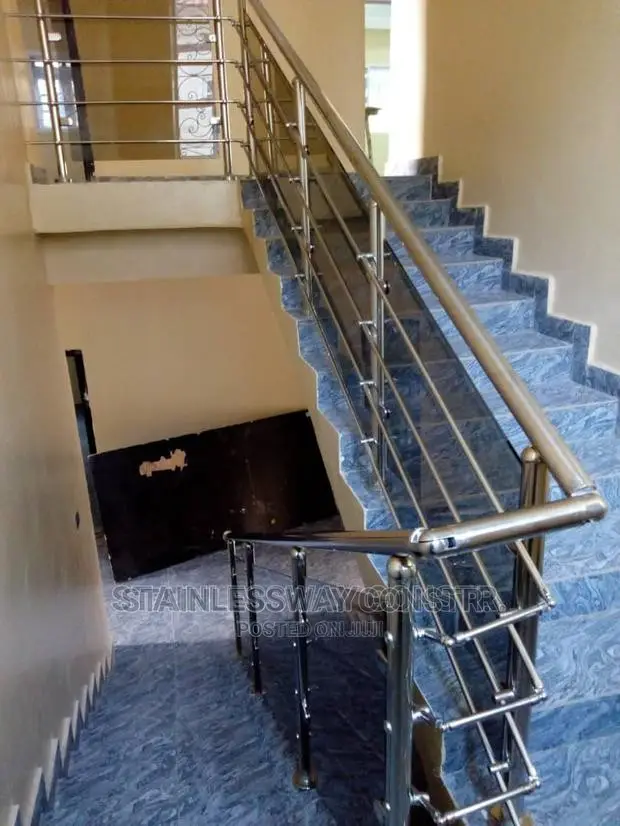 Stainless Tinted Glass Staircase Railing