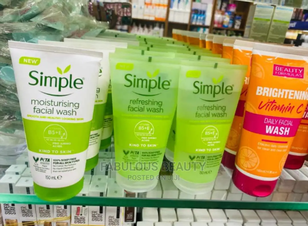 Simple Kind To Skin Refreshing Facial Gel Wash