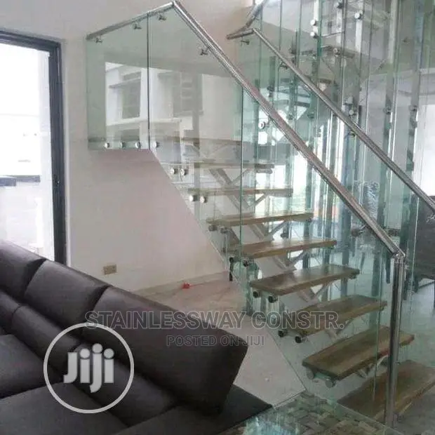 Stainless Railing Tampered Glass