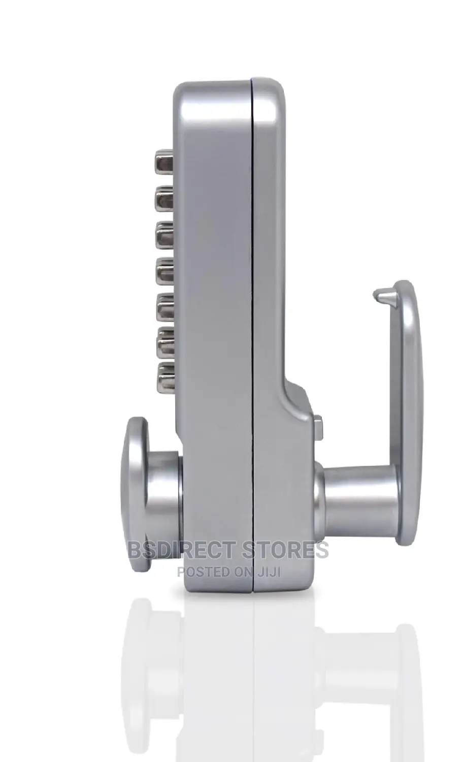 Yale Push Button Door Lock Chrome Finish Hold Open Function