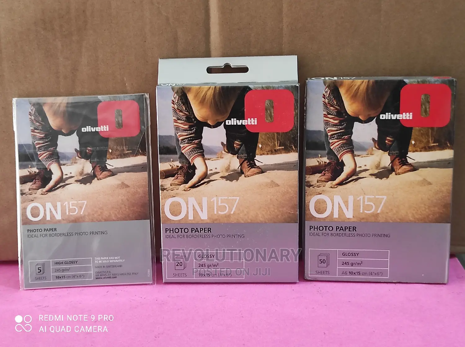 Olivetti Photo Paper 4 X 6, 5 Sheets