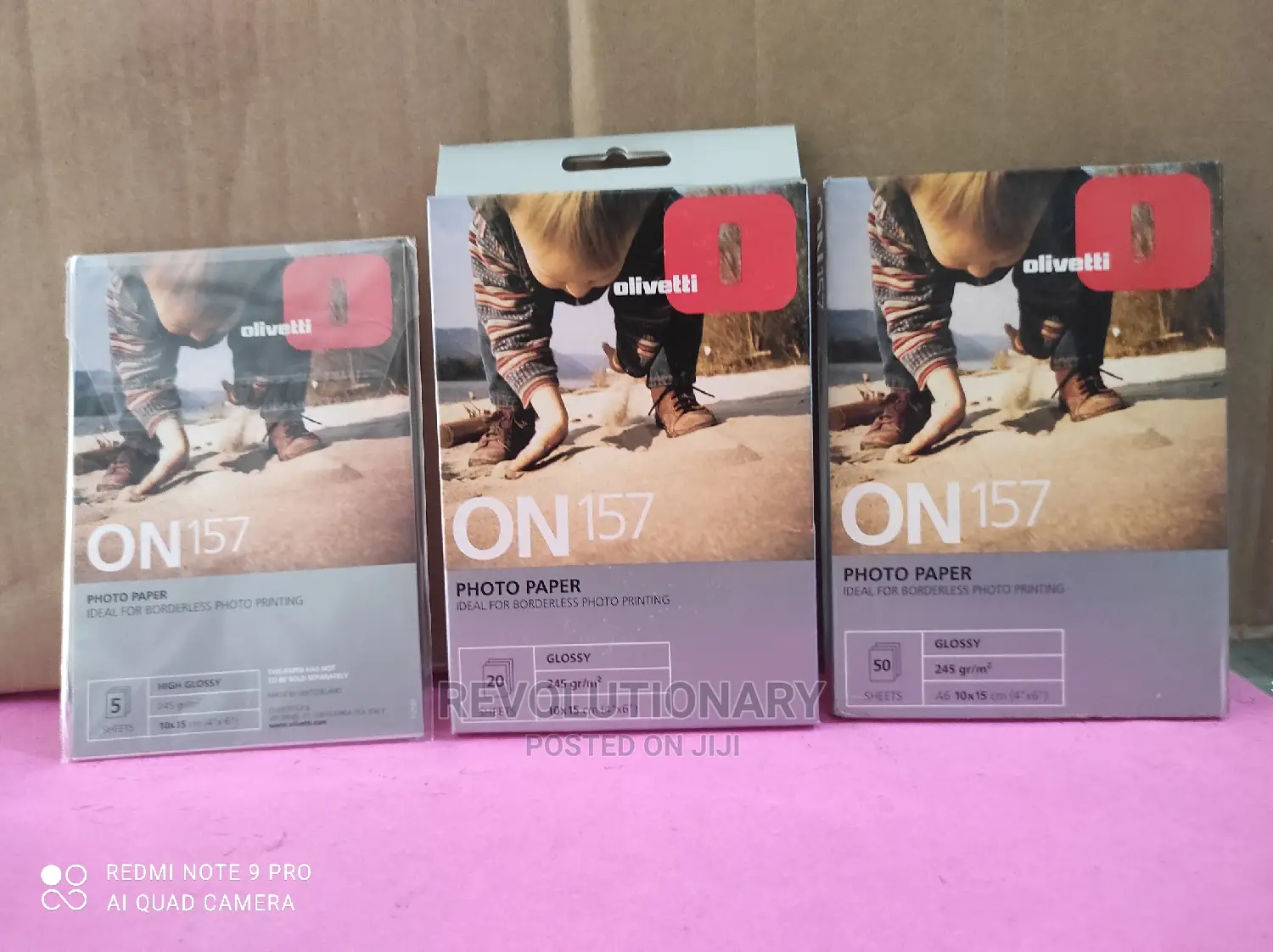 Olivetti Photo Paper 4 X 6, 5 Sheets