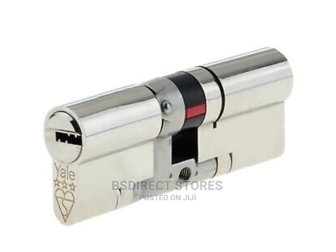 Yale Platinum Nickel-plated Brass Euro Cylinder Lock, L100mm