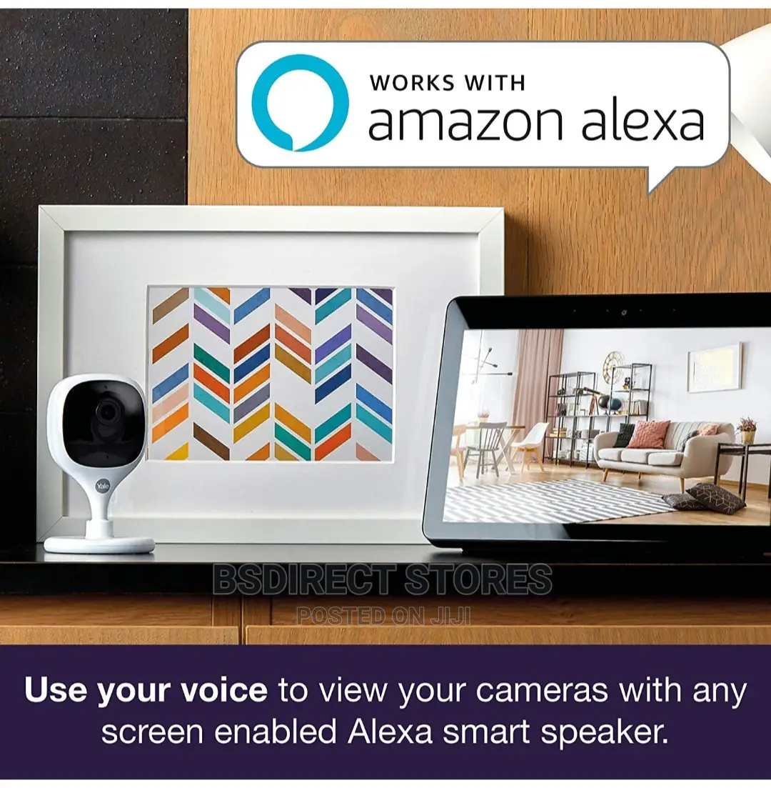 Yale Indoor Camera Range WIFI Smartphone View HD Quality