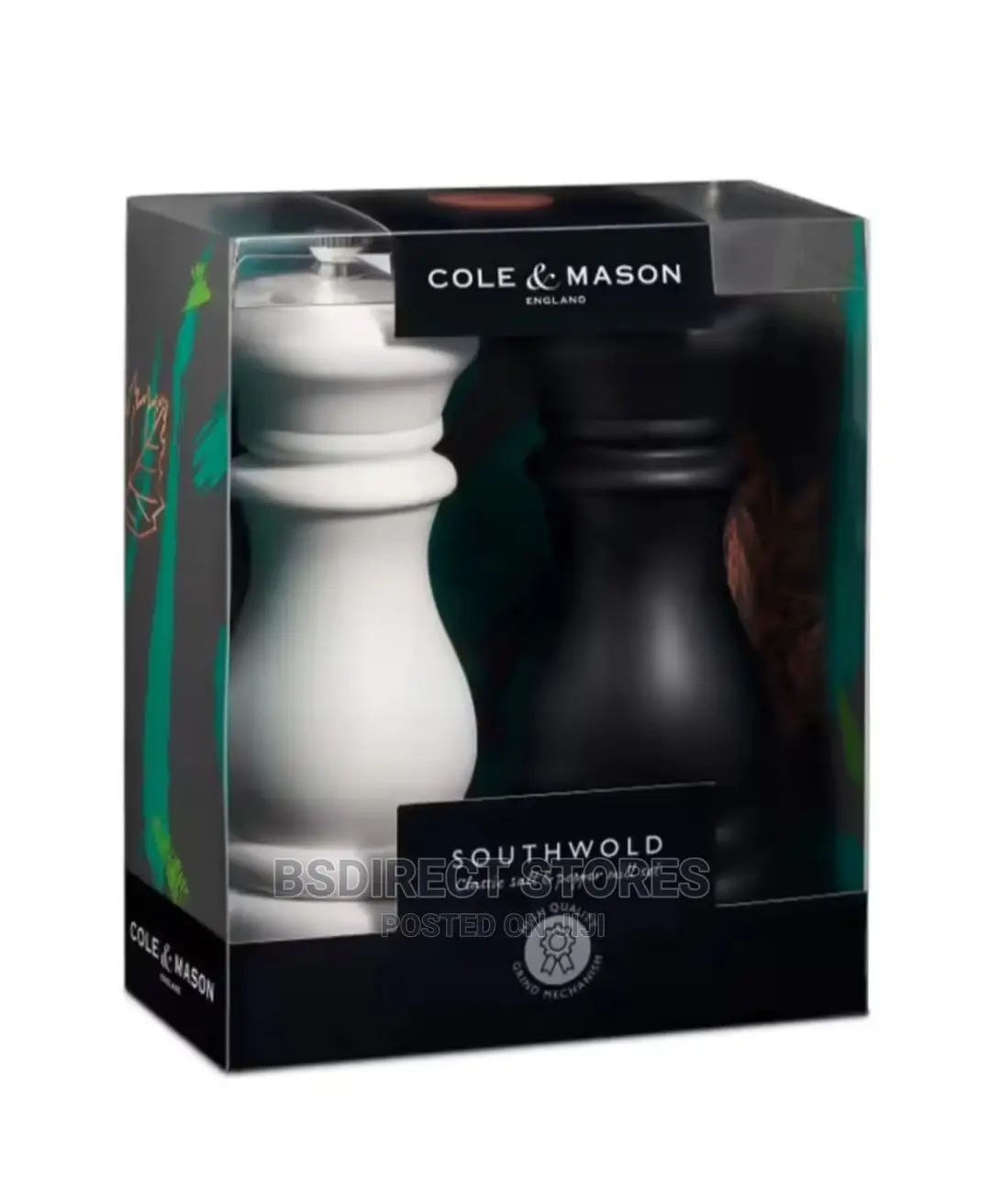 Cole and Mason Southwold Classic Salt Pepper Mill Gift Set