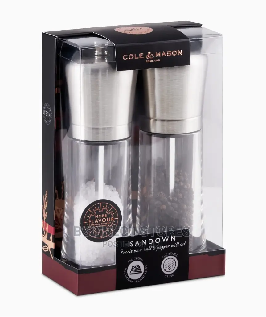 Cole and Mason Sandown Salt/Pepper Grinder Mill Gift Set