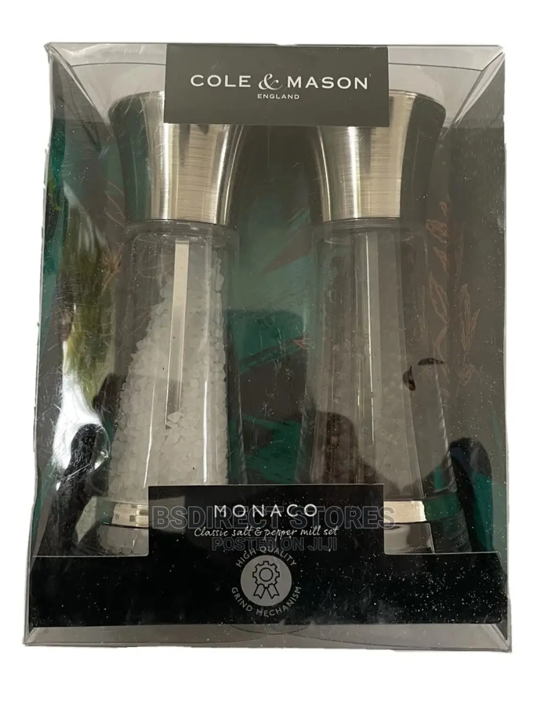 Cole and Mason Monaco Salt and Pepper Mill Gift Set