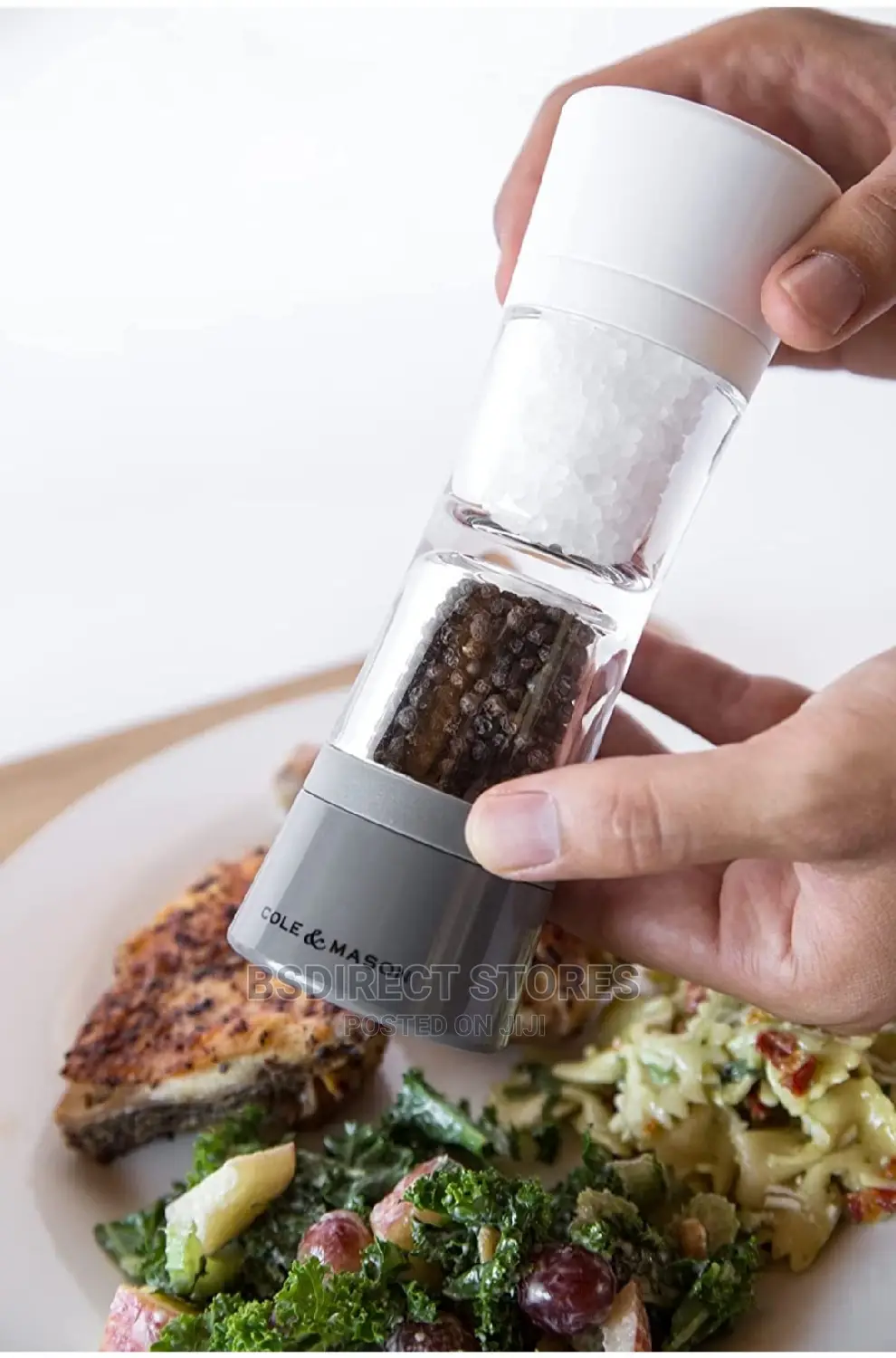 Cole and Mason Lincoln 2-in-1 Salt/ Pepper Duo Mill Set 19cm