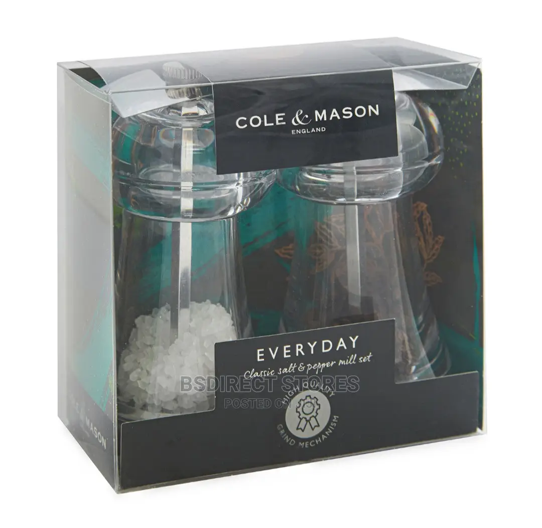 Cole and Mason Everyday Salt and Pepper Mills Gift Set
