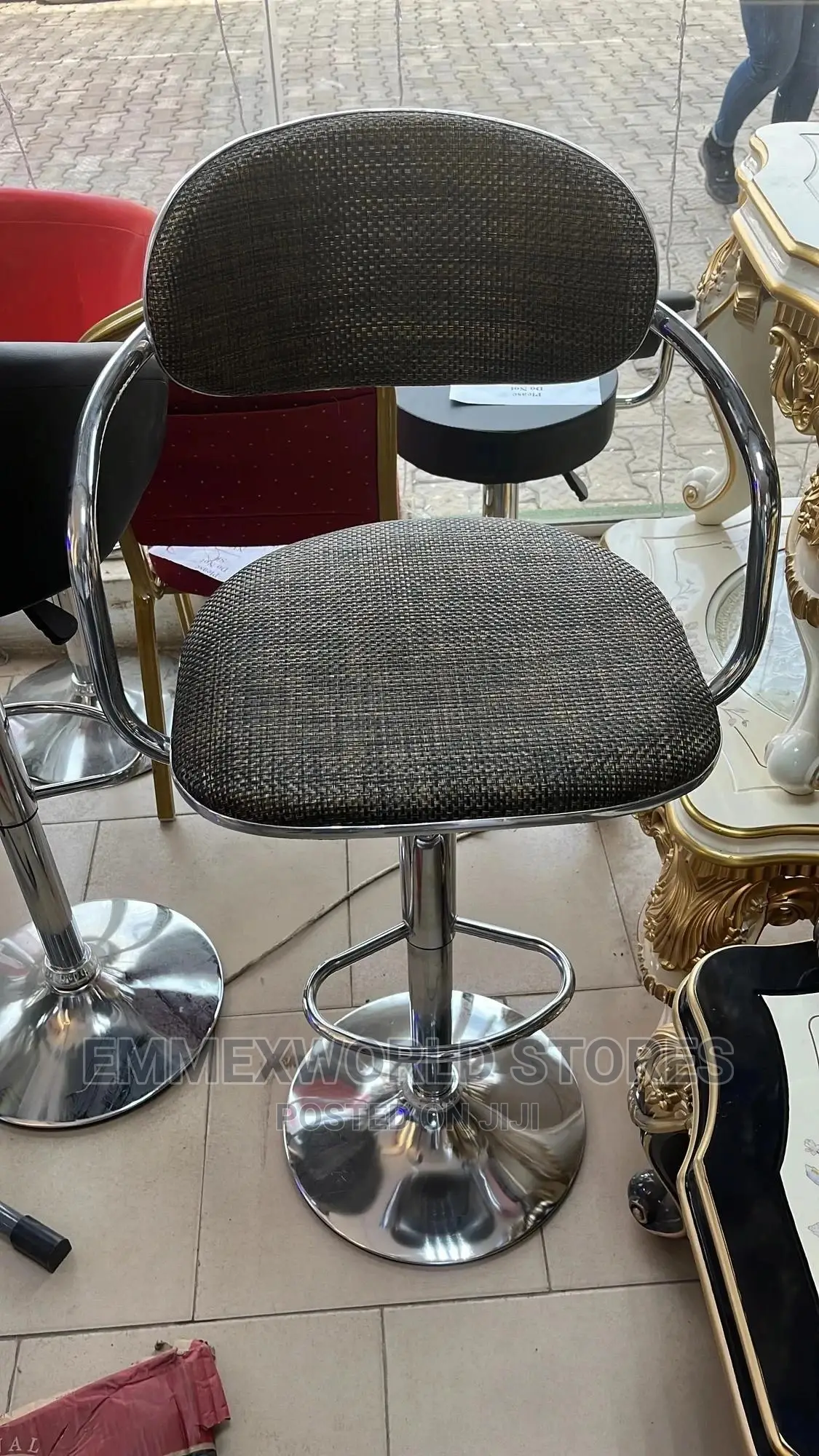 Barbing Salon Chair (Fabric)