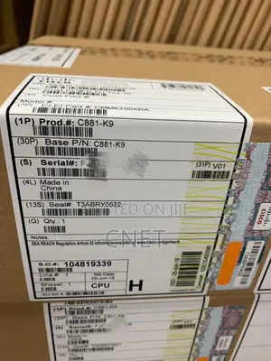 Cisco 881 Ethernet Security Router(C881-)