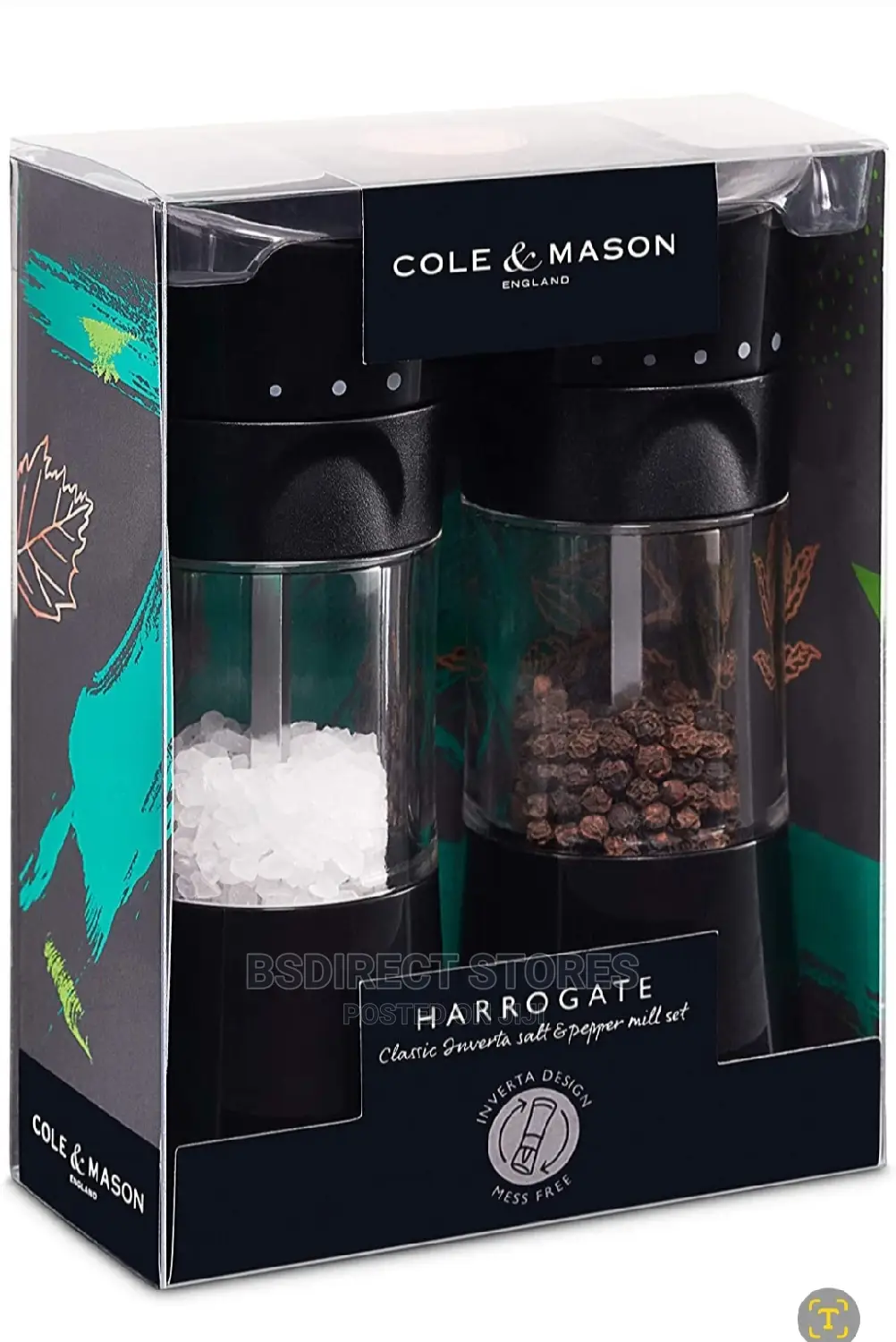 Cole and Mason Harrogate Inverta Salt and Pepper Mill