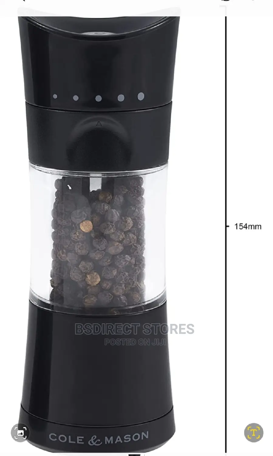 Cole and Mason Harrogate Inverta Salt and Pepper Mill