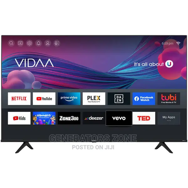 43 Inch Hisense Uhd- Tv Plus Youtube, Netflix, Bluetooth