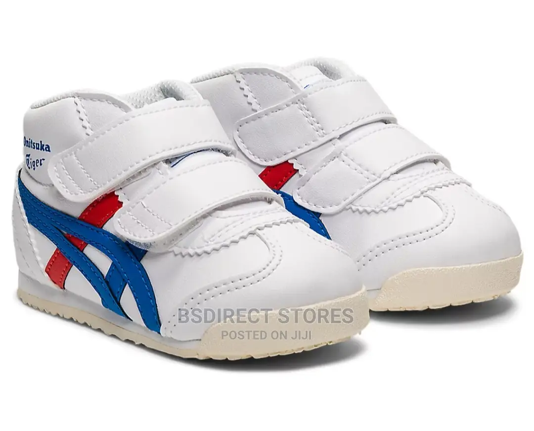 ONITSUKA TIGER Mexico Mid Runner Ps Kids Unisex Shoes 33.5