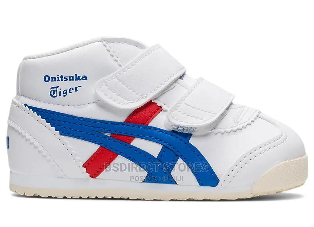 ONITSUKA TIGER Mexico Mid Runner Ps Kids Unisex Shoes 33.5