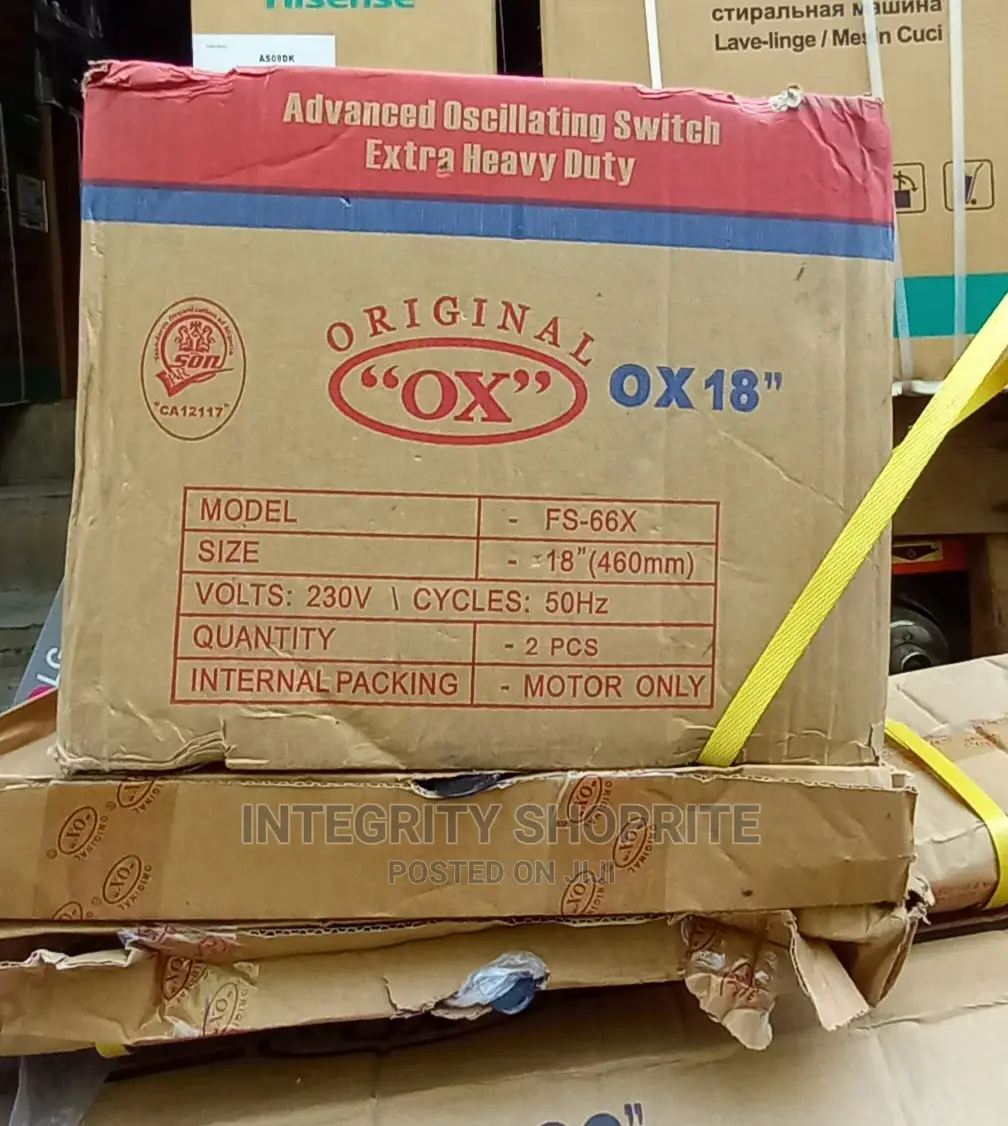 Ox18 Inches Industrial Wall Fan
