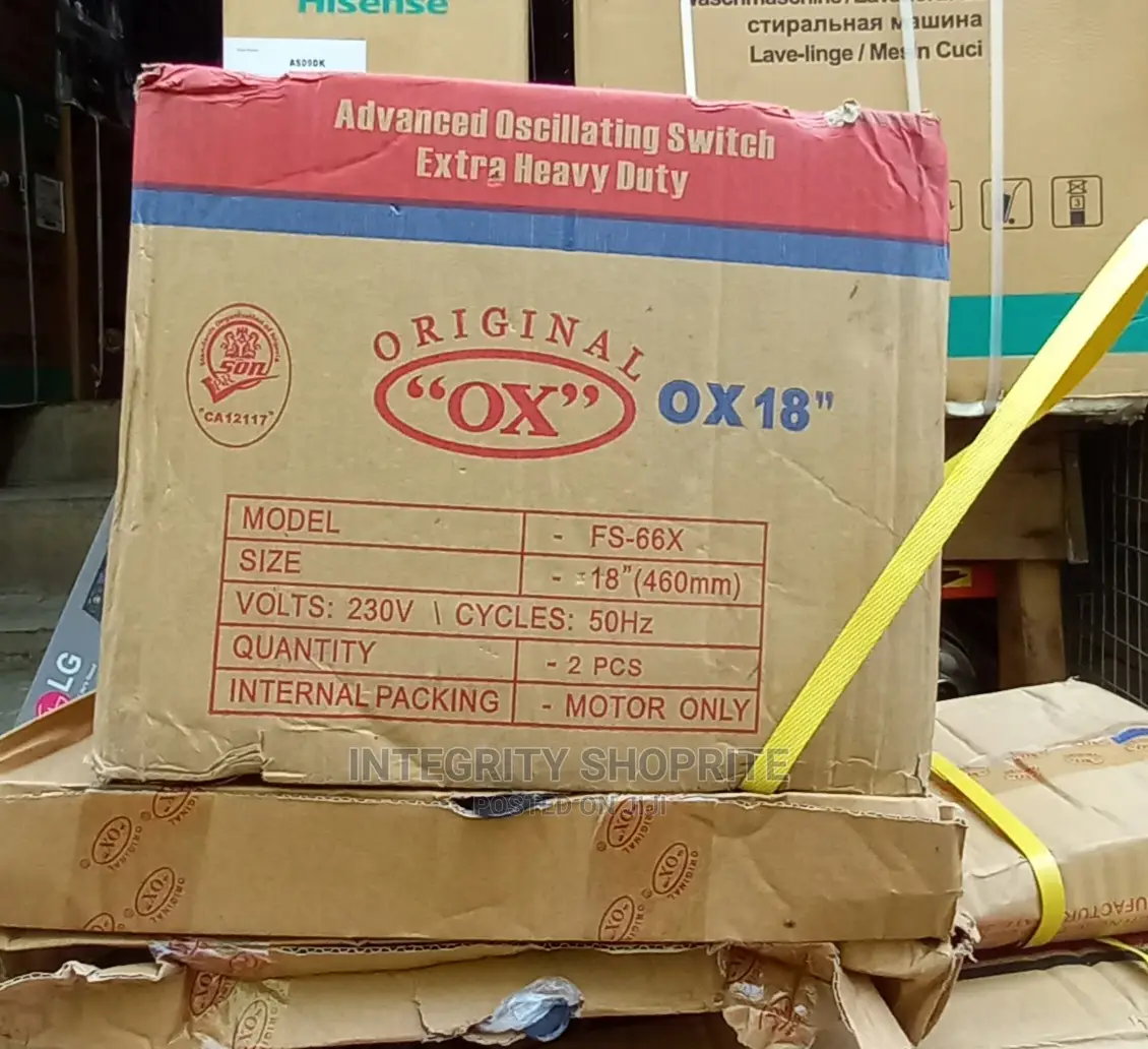 Ox18 Inches Industrial Wall Fan