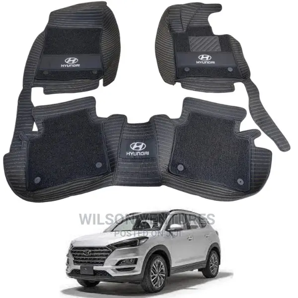 Double Layer Leather Mat for Hyundia Cars